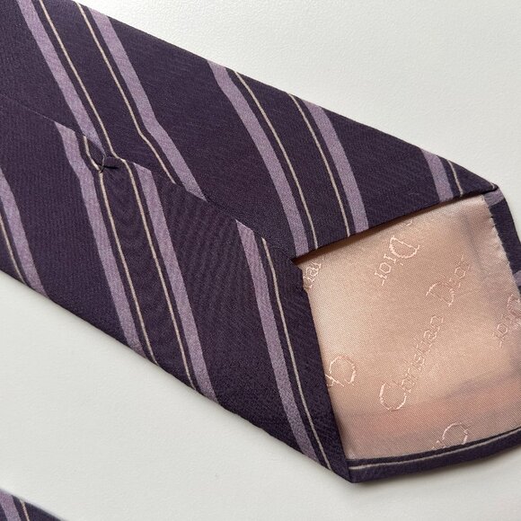 90s Christian Dior HARRODS Tie - Picture 4 of 4